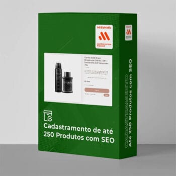 Cadastramento de 250 Produtos com SEO